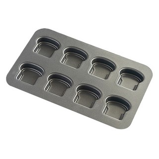 코타 식빵모양 베이킹틀 8구 MP429, 1개