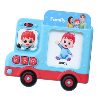 pinkfong 碰碰狐 Bebefinn貝貝彬巴士造型英語學習讀卡機, 單品, The Pinkfong Company