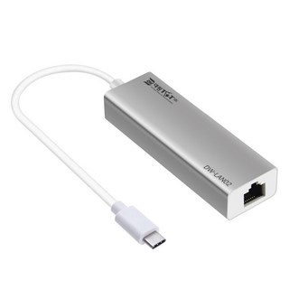 DW TMT USB Type-C 轉 LAN 有線網路卡 網路線 網路連接轉接器, DW-LAN02, 1個