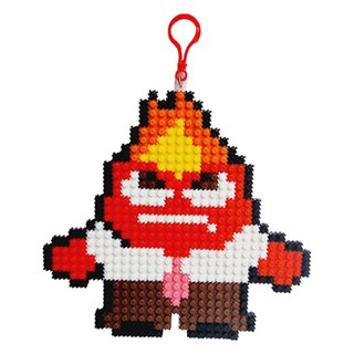 PETIT & MOM Diform積木 腦筋急轉彎 角色創造 包包掛飾 套裝組合 K-09 8mm, 1個