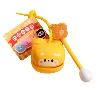 Tappia 便攜式木魚吊飾 功德木魚 柴犬, 1個, 單一商品