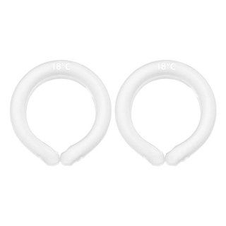 아리코 스포츠 아이스 넥쿨러, 화이트, 2개