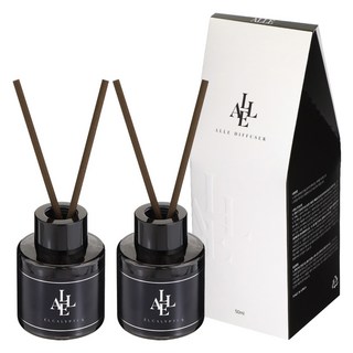 알레 블랙 디퓨저, 유칼립투스, 50ml, 2개