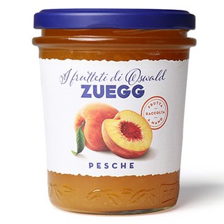 ZUEGG 水蜜桃果醬, 320g, 1個