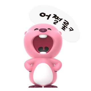 Roiche 賤萌魯比 螢幕公仔, 1個