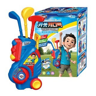 Hello CARBOT 衝鋒戰士 高爾夫球具玩具組, 1個, 混合顏色