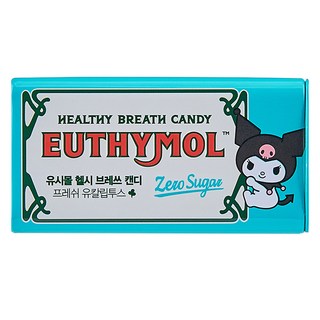 유시몰 헬시브레쓰 프레쉬 유칼립투스 무설탕 자일리톨 캔디, 34g, 1개