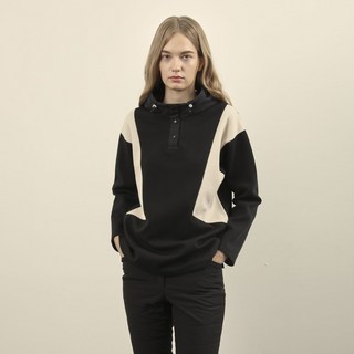 Olivia Lauren 女款撞色拼接連帽T恤 VVCAL4WA181