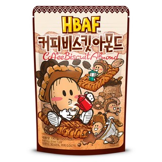 HBAF 杏仁果 咖啡脆餅口味, 1包