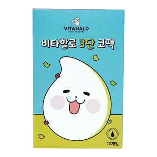 VITAHALO 粉刺3步清潔組，深層清潔毛孔，溫和鎮靜肌膚, 10片, 1盒