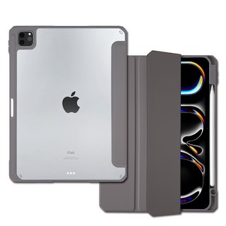 RhinoFit Clear Shield Plus 保護殼, 1個, 摩卡灰