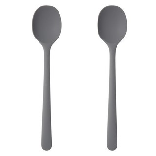 이지실리 실리콘 조리도구 볶음요리스푼, 딥그레이, 2개