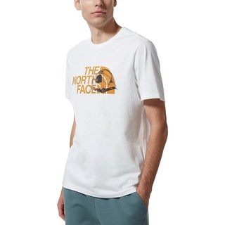 THE NORTH FACE 男士透氣圖案Half Dome T恤 TA7R3AFN4