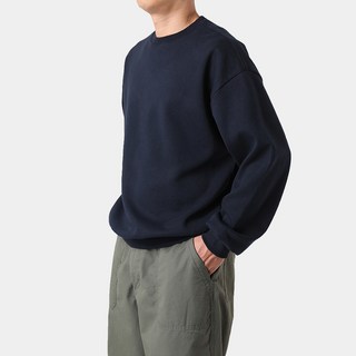 람블라 남녀공용 고밀도 더블코튼 오버핏 맨투맨