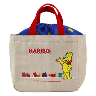 HARIBO 保溫保冷便當手提袋, 象牙白, 1個