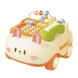 SkySunstar 兔子寶寶旋律電話汽車 belucDC007, 1個, 混合色