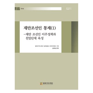 在滿朝鮮人統制 1, 東北亞歷史財團, 金周溶