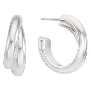 OST 女士半松露環形耳環時尚耳環