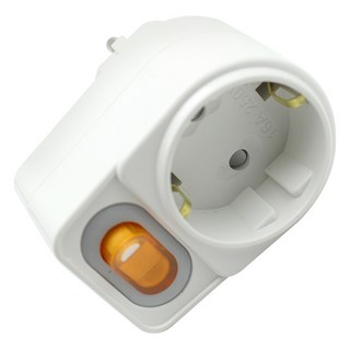 코텍스 접지 스위치 탭 1구 E-7325, 70mm, 화이트, 1개