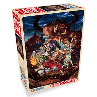 Haksanpub 鶴山文化社 航海王 五皇魯夫的挑戰 拼圖, 1個, 500件, 混合顏色