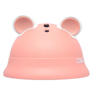 o2wheels 兒童噗噗安全帽, 1個, 粉紅色