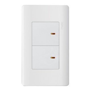 Schneider Electric 施耐德電機 ZENcelo系列 雙切三路純平開關 經典白, 1個