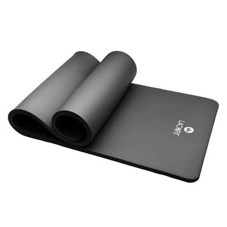 라온핏 NBR 요가매트 스탠다드 20mm, 차콜, 1개