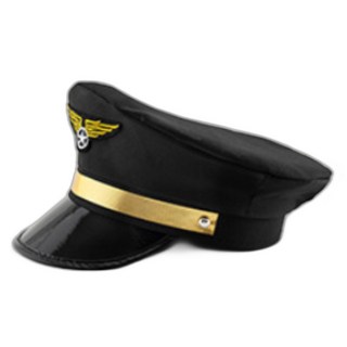 Black Tree 萬聖節特色飛行空軍帽 角色扮演服裝, 黑色, 1個