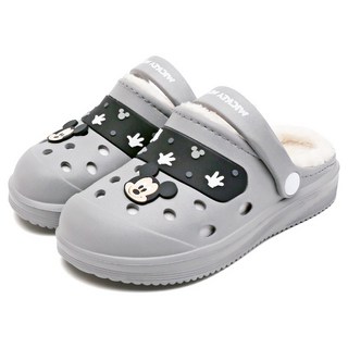 SHOELAMODE 迪士尼兒童米奇貼飾防寒涼鞋