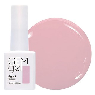 SM IVIT Gem Gel系列 Gg45 凝膠指甲油 10ml - 亮嫩粉, 1瓶