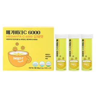 메가비타C 6000 43g x 3p, 1개, 30정