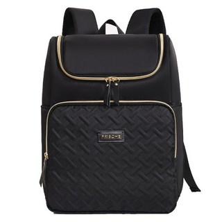 Ez2mk G10 露營 野餐 外帶 保溫 保冷 後背包, 17L, 黑色