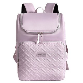 Ez2mk G10 캠핑 피크닉 테이크아웃 보온 보냉 백팩, 퍼플, 17L