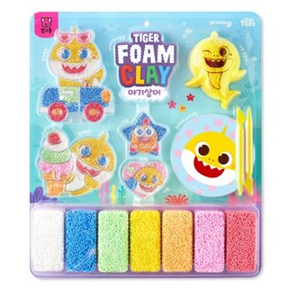MY LITTLE TIGER 鯊魚寶寶 泡泡黏土組, 1套, 混合色