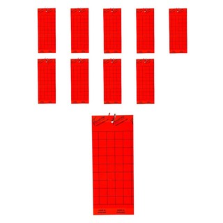 보키니 적색 판형 트랩 10cm x 25cm, 1개입, 10개