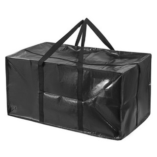 Letusuto 旅行野餐露營多功能雙層包, 1個, 黑色, 1層