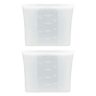 까사라이프 실리콘 지퍼백, 소(S), 2개, 1개입