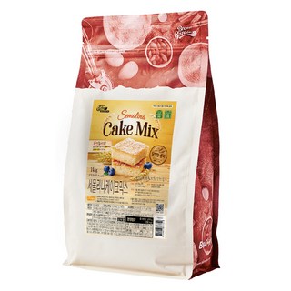 Bread Garden 飽足感杜蘭小麥全麥蛋糕預拌粉, 1kg, 1個