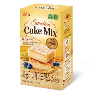 Bread Garden 飽足感杜蘭小麥全麥蛋糕預拌粉, 230g, 1個