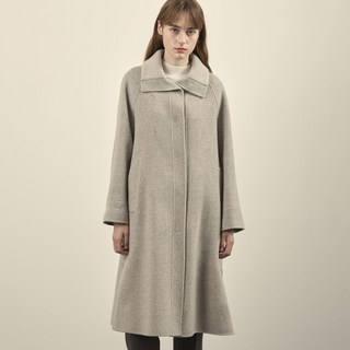 Olivia Lauren 女用針織拼色襯裡長外套 VOCEA4WA321