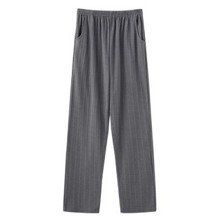 PEONIST 男性寬鬆闊腿睡褲