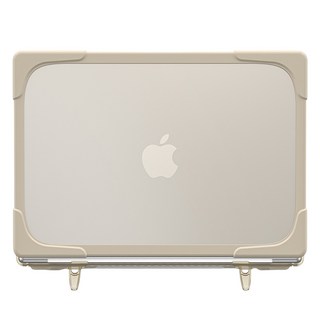Winiz PRO13 MacBook 散熱保護殼 M1 M2 A2251 / A2289 / A2338 WZHMC-0123BI, 1個, 米色