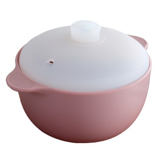 실리콘 냄비 찜기 소 500ml, 다크핑크, 1개