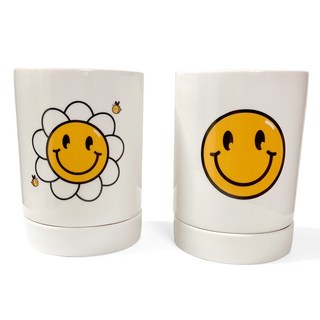 BELLOVIE Smile & Honeybee 陶瓷餐具筒組, 1套, 混合色