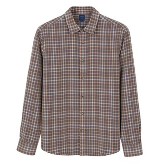 BASSO Homme 男士多色格紋休閒襯衫 WSX4TT37A