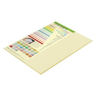 paperculture 厚卡紙 彩虹卡 No.1 檸檬黃, 7個