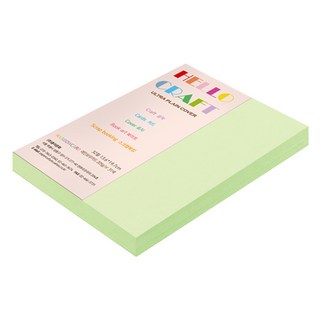 paperculture 彩虹卡 加厚雙面卡紙 32開 205g 13 翡翠綠, 55個
