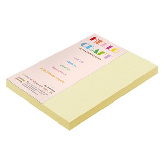 paperculture 厚卡紙 彩虹卡 No.1 檸檬黃, 45個