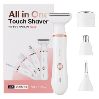 리르 올인원 터치 제모기, IW RR-2402, 화이트