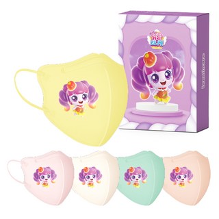 Breathcare 收服!迷你寶第4季聯名特別版鳥嘴型立體孩童口罩 小型M, 1個, 混色, 15入